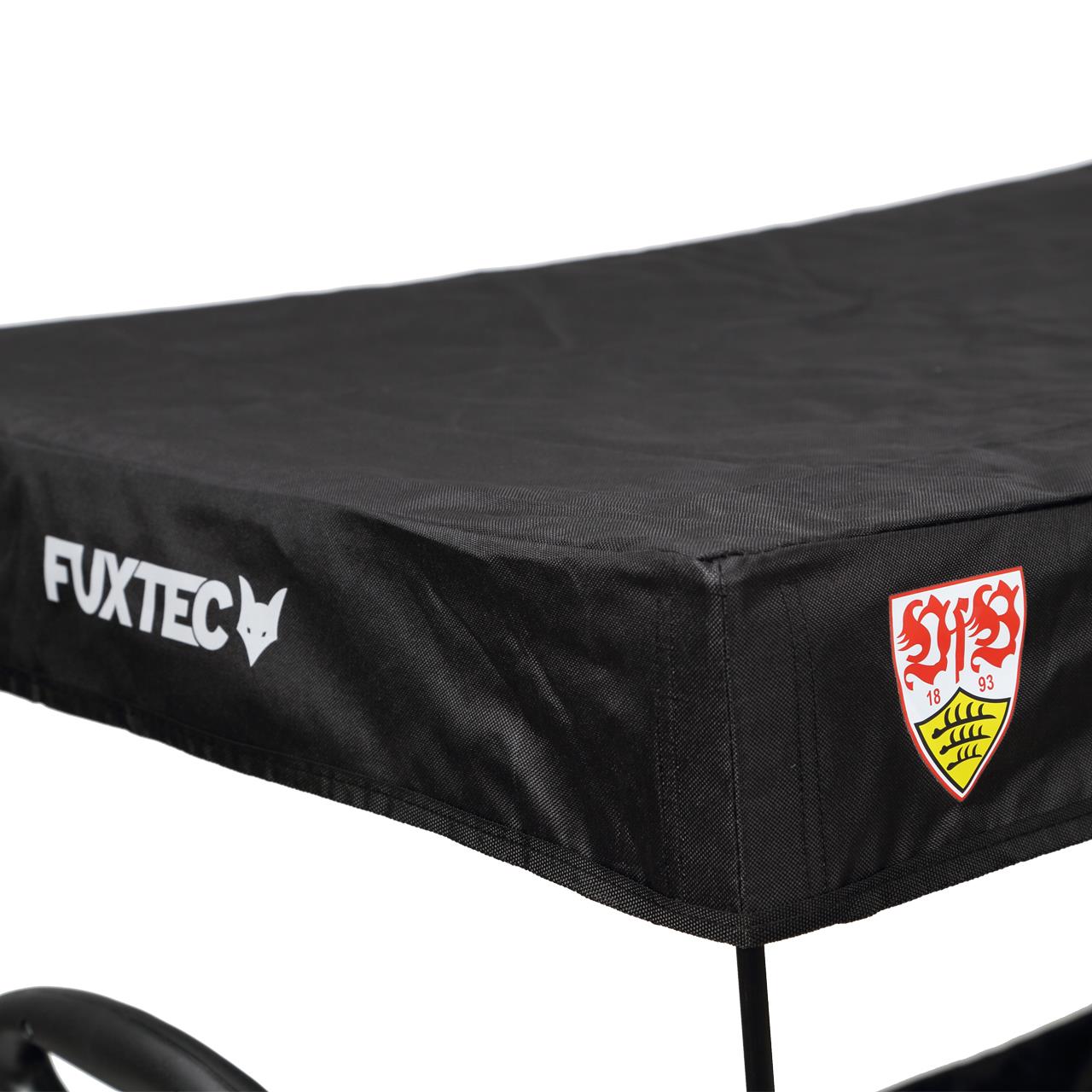 Wózek reczny FUXTEC FX-CT500 "VfB Stuttgart" z daszkiem przeciwslonecznym