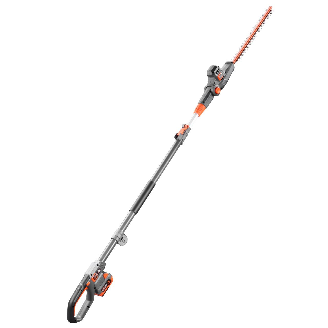 B-WARE Akumulatorowe nozyce do zywoplotu FUXTEC 20V FX-E1HH20 SET z 1 x akumulator 2Ah, 1 x ladowarka 2,4A