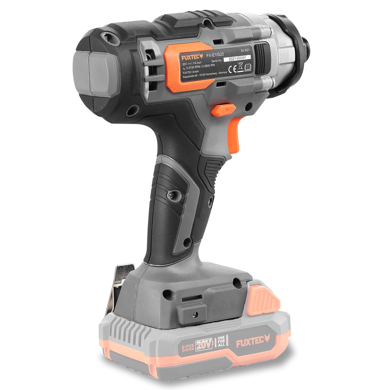 Akumulatorowa wiertarko-wkretarka udarowa FUXTEC 20V FX-E1IS20 bez akumulatora, bez ladowarki