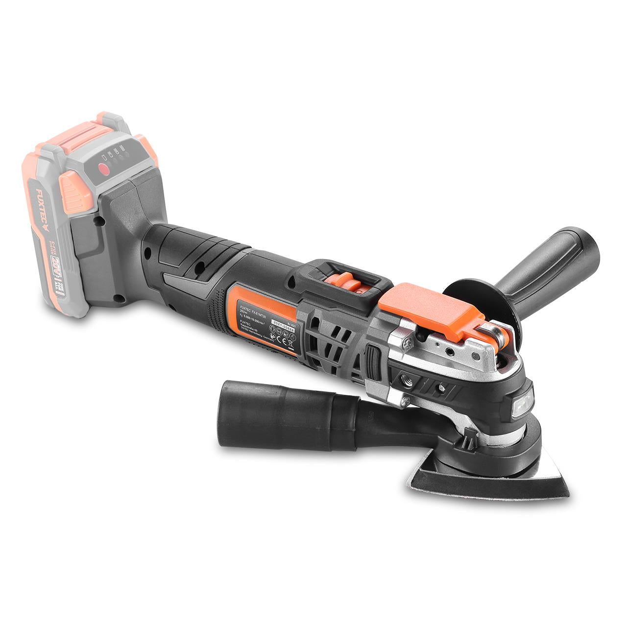 Akumulatorowe narzedzie wielofunkcyjne FUXTEC 20V FX-E1MT20 bez akumulatora, bez ladowarki