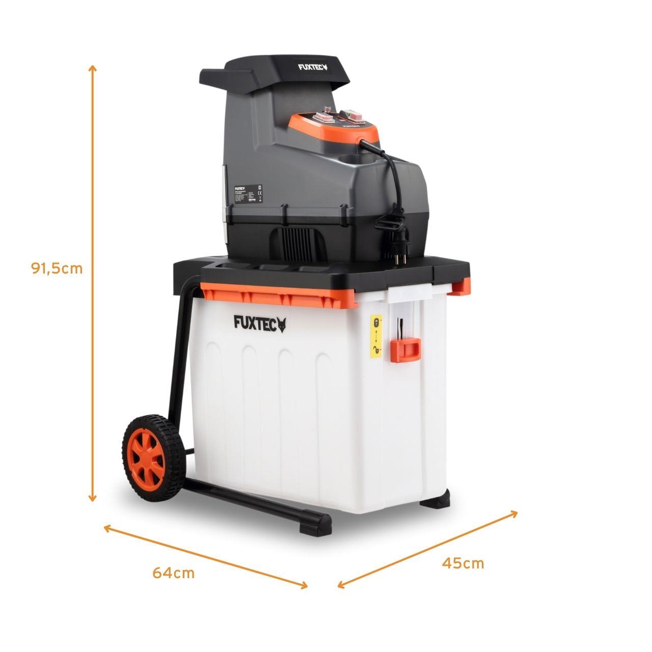 Elektryczny rozdrabniacz ogrodowy FUXTEC FX-EGH2800B