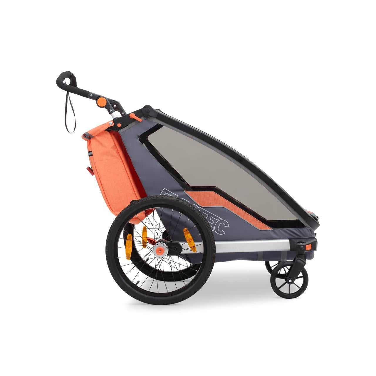 Przyczepka rowerowa/jogger FUXTEC FX-FA1 z kolem do joggingu