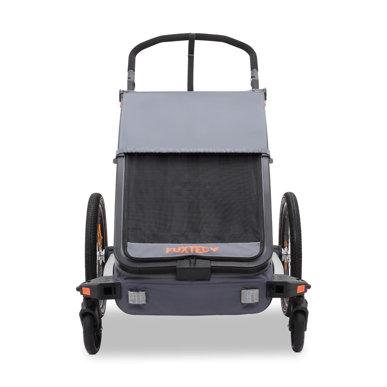Przyczepka rowerowa/jogger FUXTEC FX-FA1 z kolem do joggingu