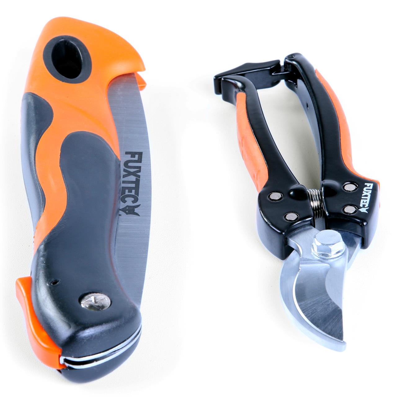 Zestaw 2 sekatorów FUXTEC - sekator i skladana pila