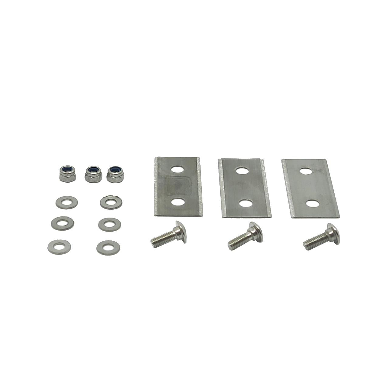 Zestaw 3 nozy wraz ze srubami i nakretkami FX-RB144