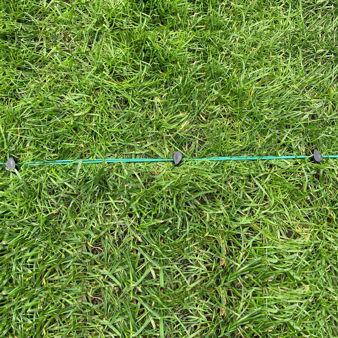 Przewód graniczny 100 m + 100 kolków do kosiarek automatycznych - Wyprodukowano w Niemczech