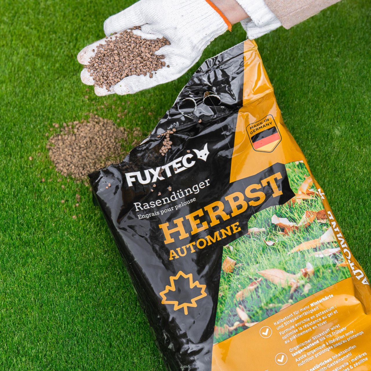 FUXTEC nawóz jesienny do trawników FX-RDH10 10kg na 250m²