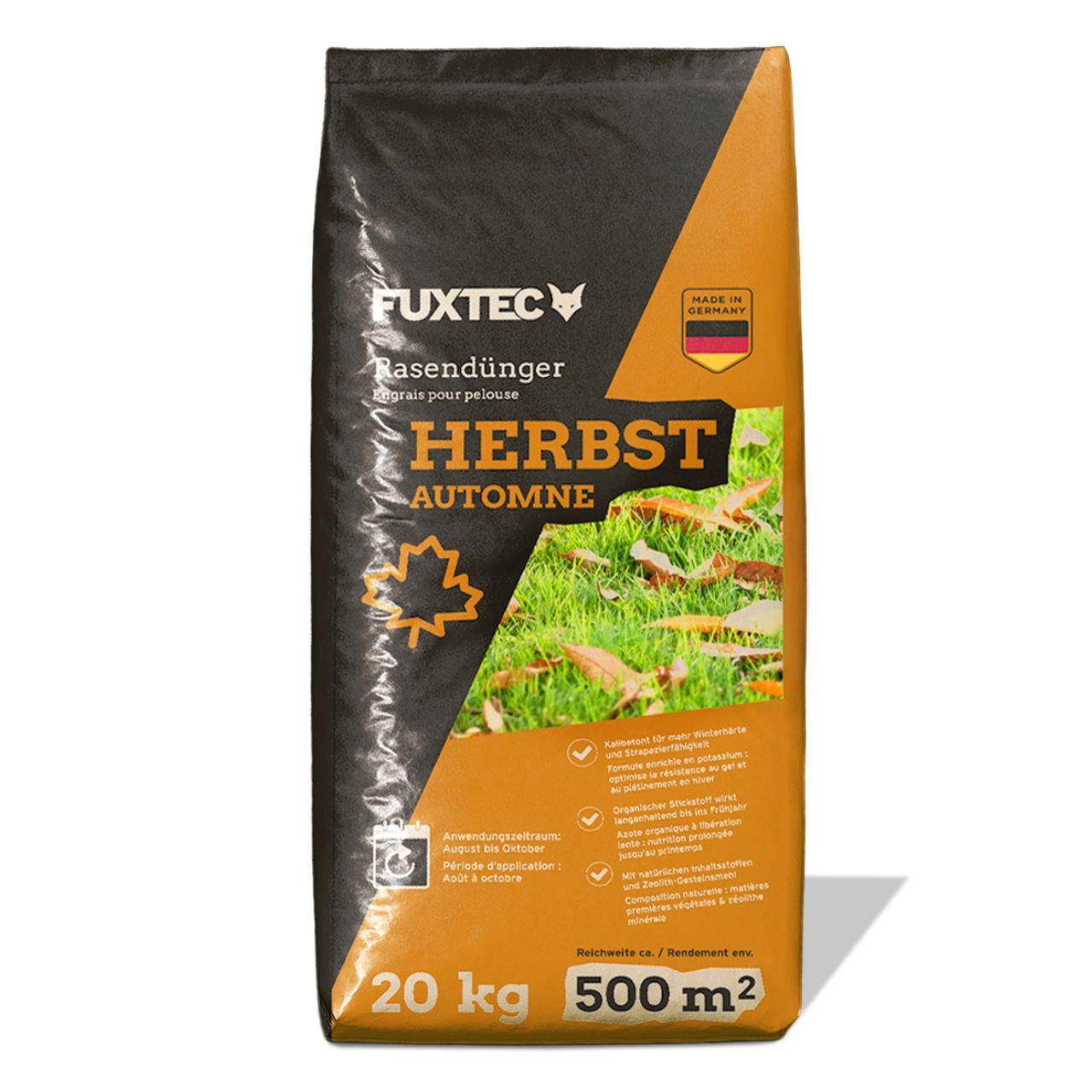 FUXTEC nawóz jesienny do trawników FX-RDH20 20kg na 500m²