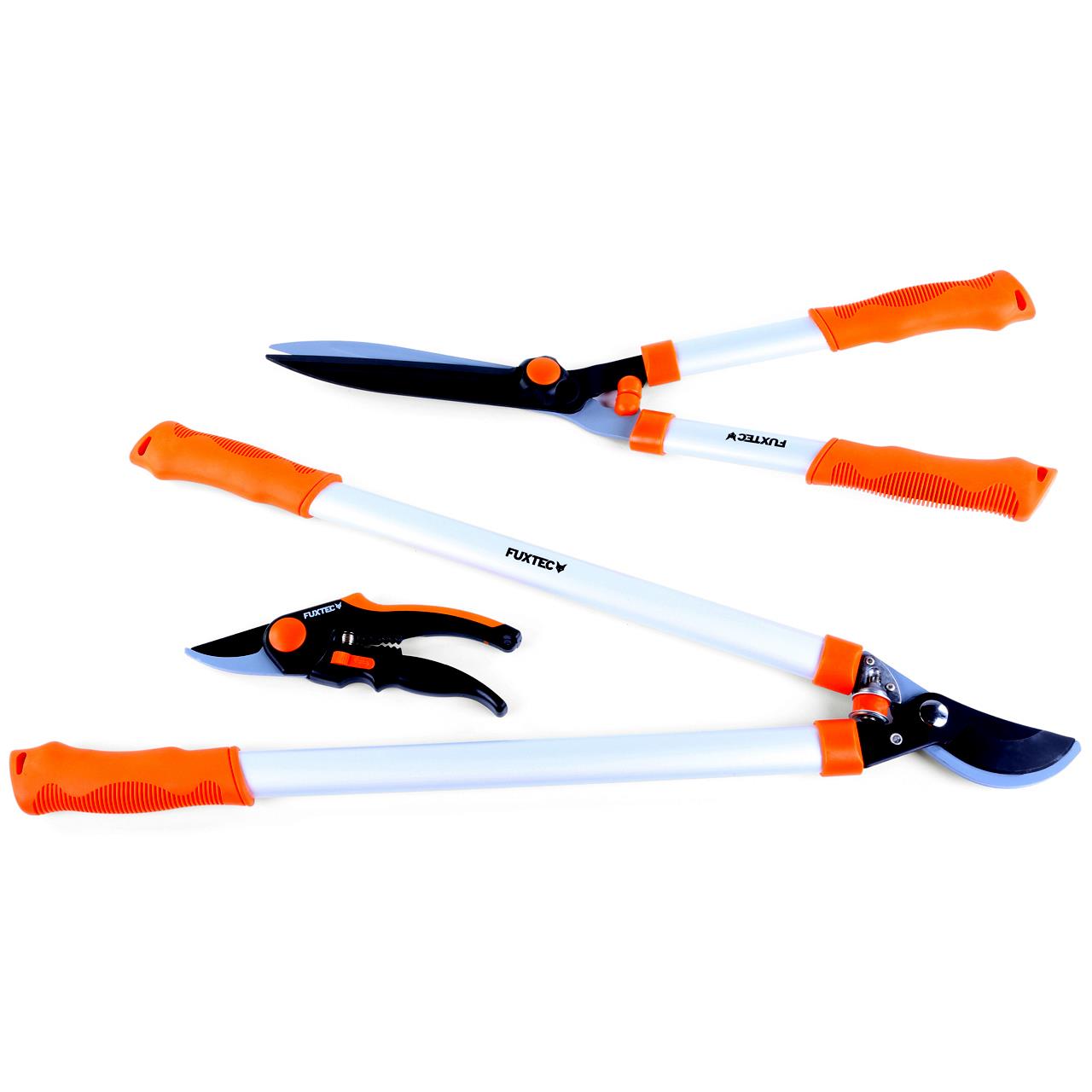 Zestaw 3 nozyc ogrodowych premium FUXTEC