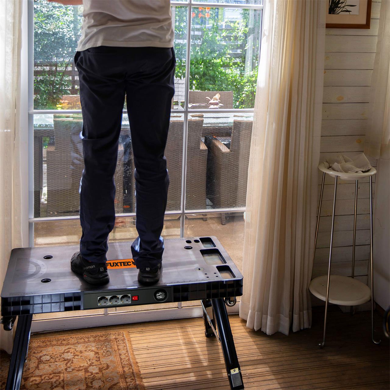 Uniwersalny stól warsztatowy FUXTEC 5w1 FX-WB