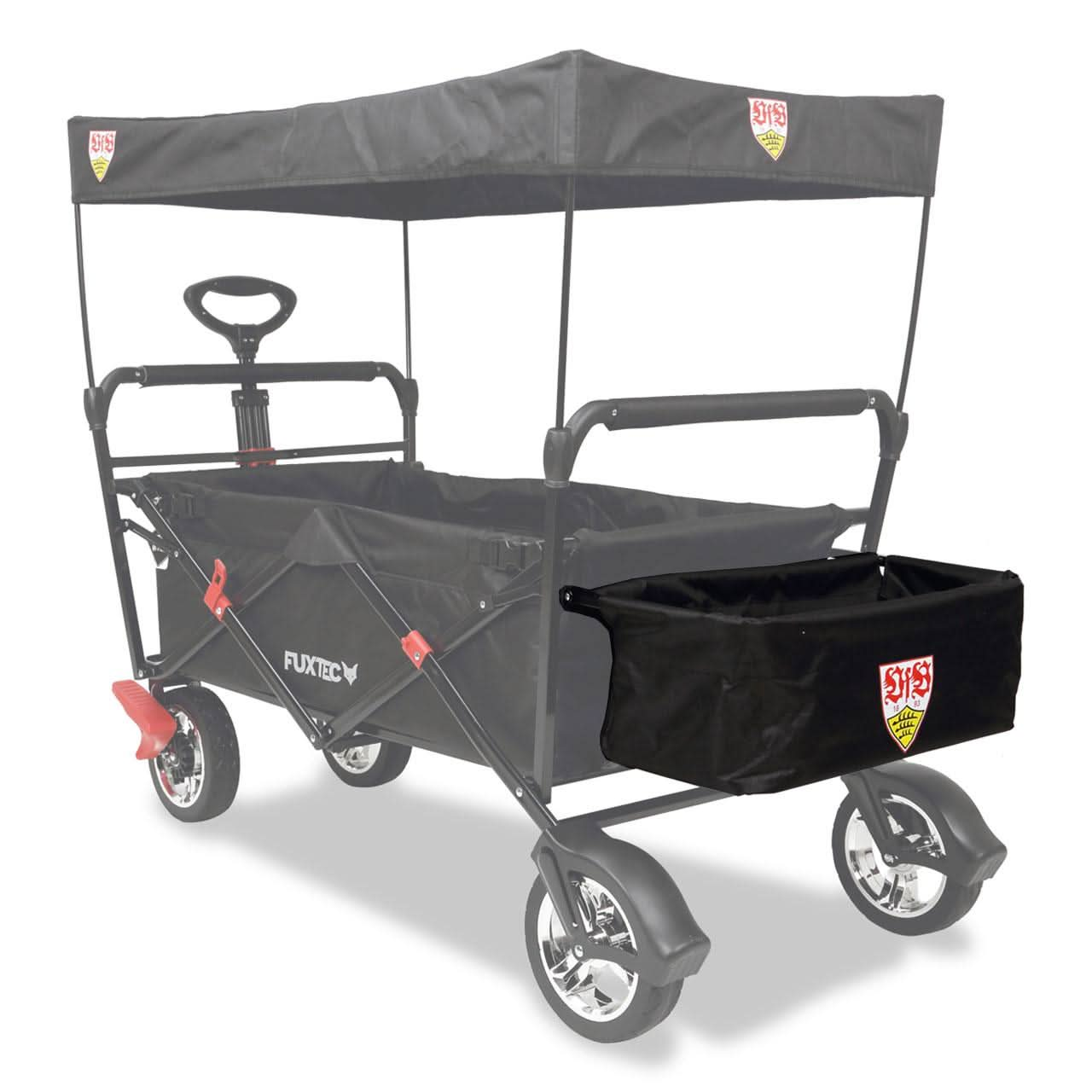 Pokrowiec materialowy na tylna torbe czarny VfB-Edition do wózka recznego CT-350/CT500