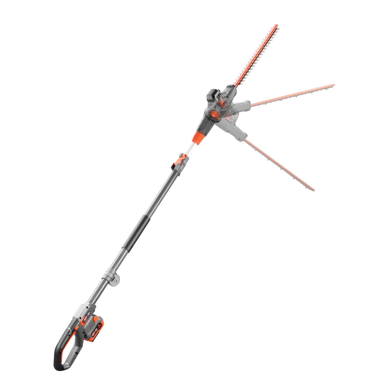 B-WARE Akumulatorowe nozyce do zywoplotu FUXTEC 20V FX-E1HH20 SET z 1 x akumulator 2Ah, 1 x ladowarka 2,4A