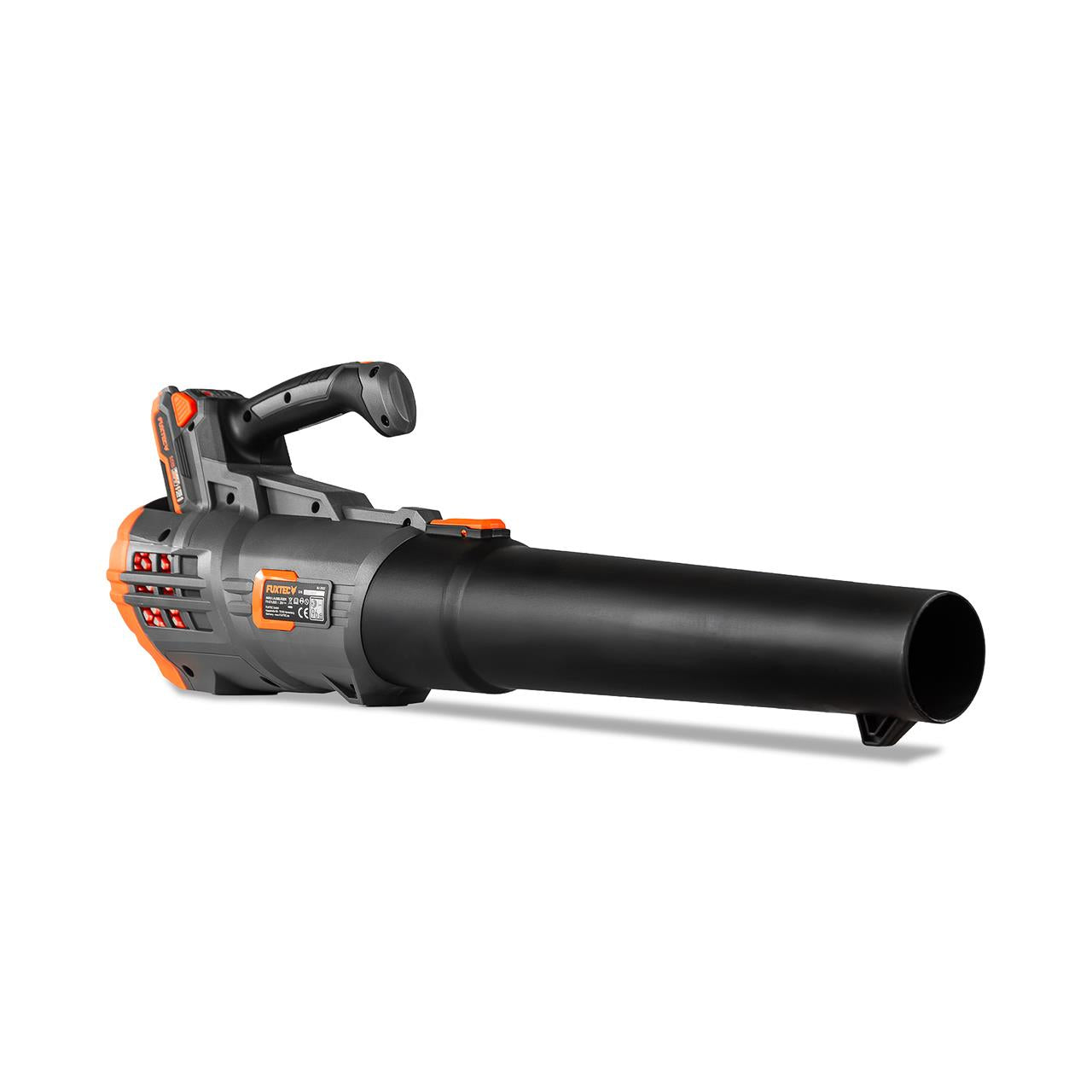 Akumulatorowa dmuchawa do lisci FUXTEC 20V FX-E1LB20 SET 2 z 1 x akumulator 4Ah, 1 x ladowarka 2,4A