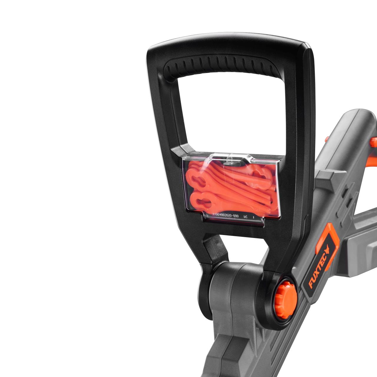 100 plastikowych ostrzy zamiennych do akumulatorowej podkaszarki do trawy 20 V FX-E1RT20