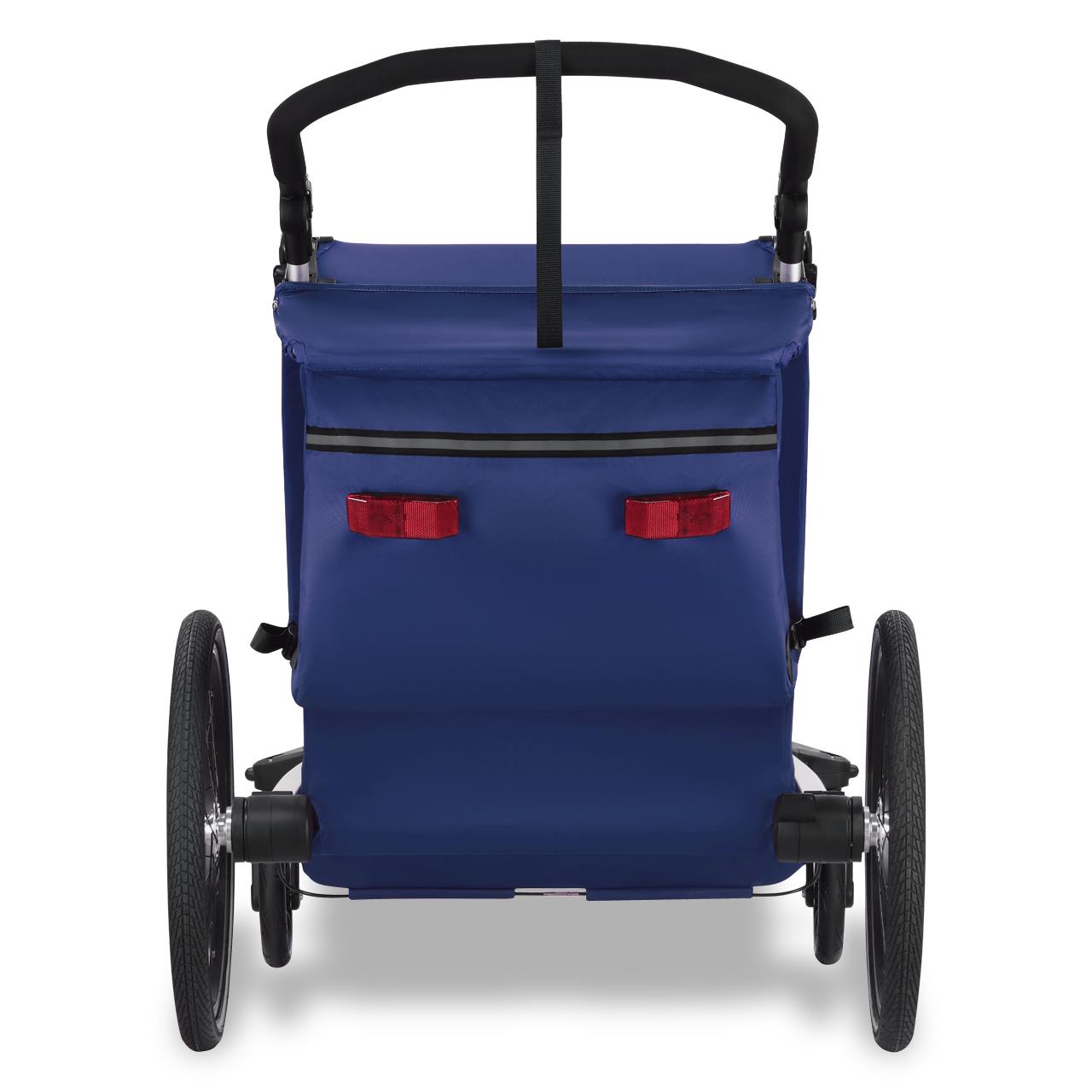 Przyczepka rowerowa/jogger FUXTEC FX-FA1-SET-BLAU z kolem do joggera