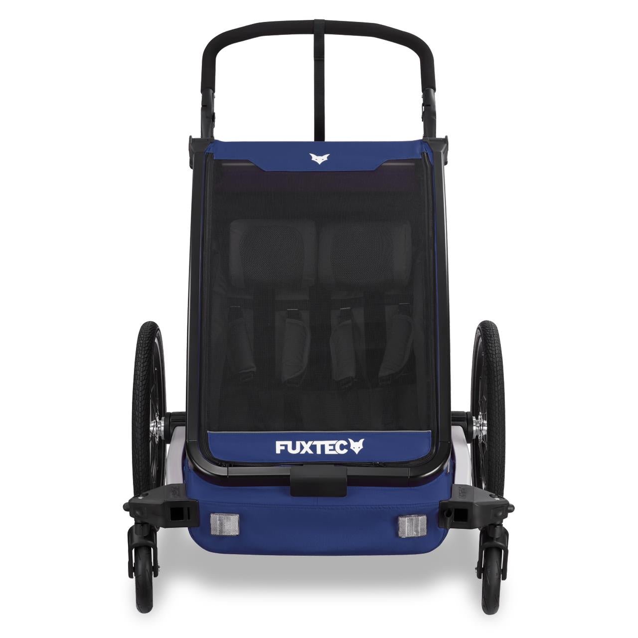 Przyczepka rowerowa/jogger FUXTEC FX-FA1-SET-BLAU z kolem do joggera