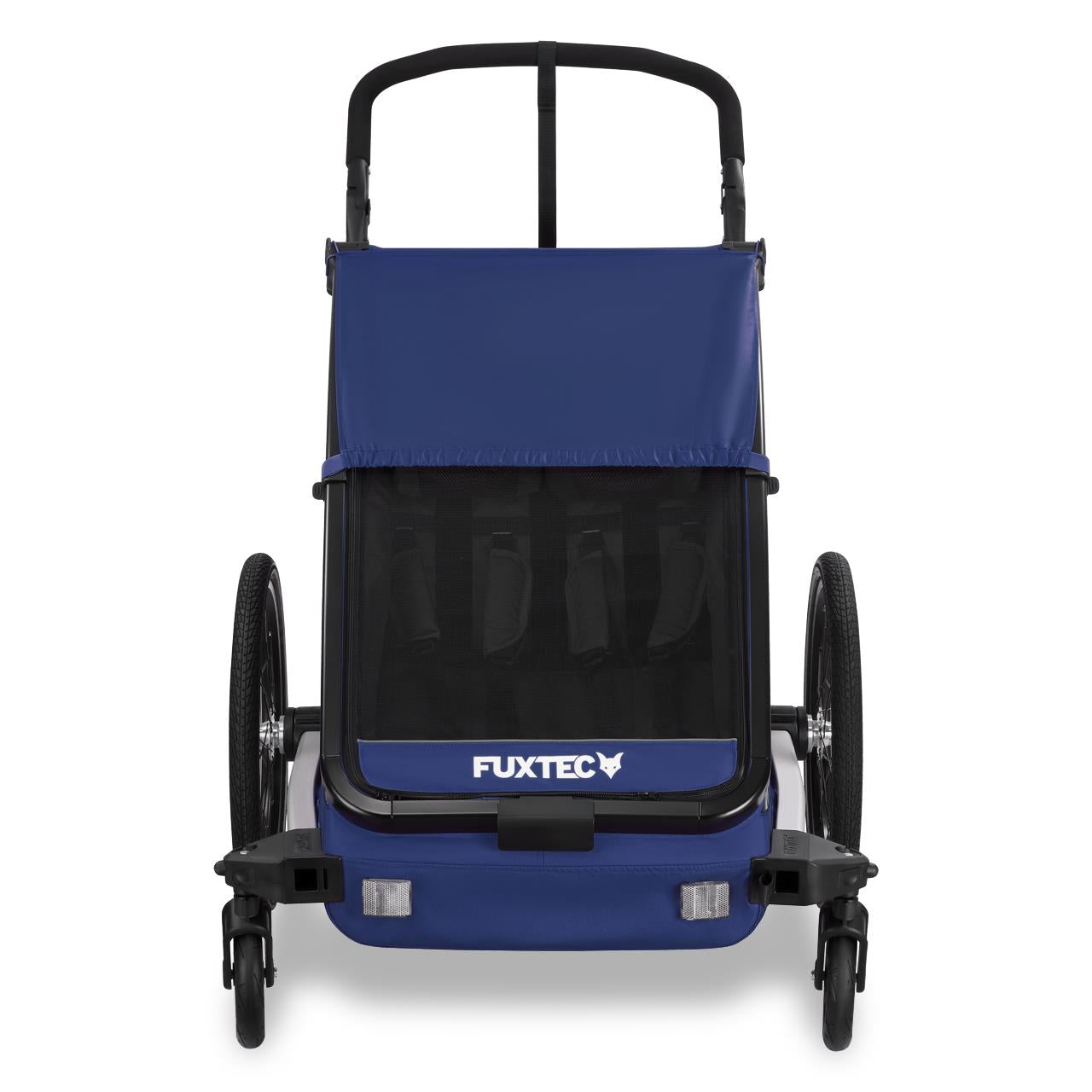 Przyczepka rowerowa/jogger FUXTEC FX-FA1-SET-BLAU z kolem do joggera