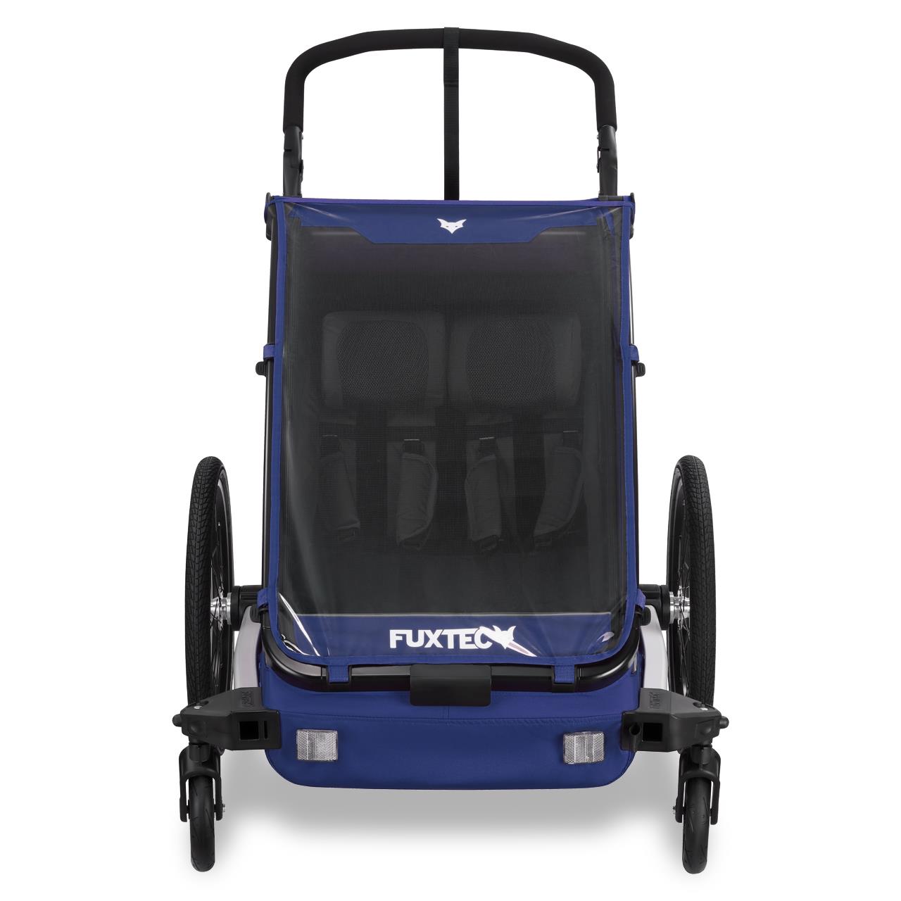 Przyczepka rowerowa/jogger FUXTEC FX-FA1-SET-BLAU z kolem do joggera