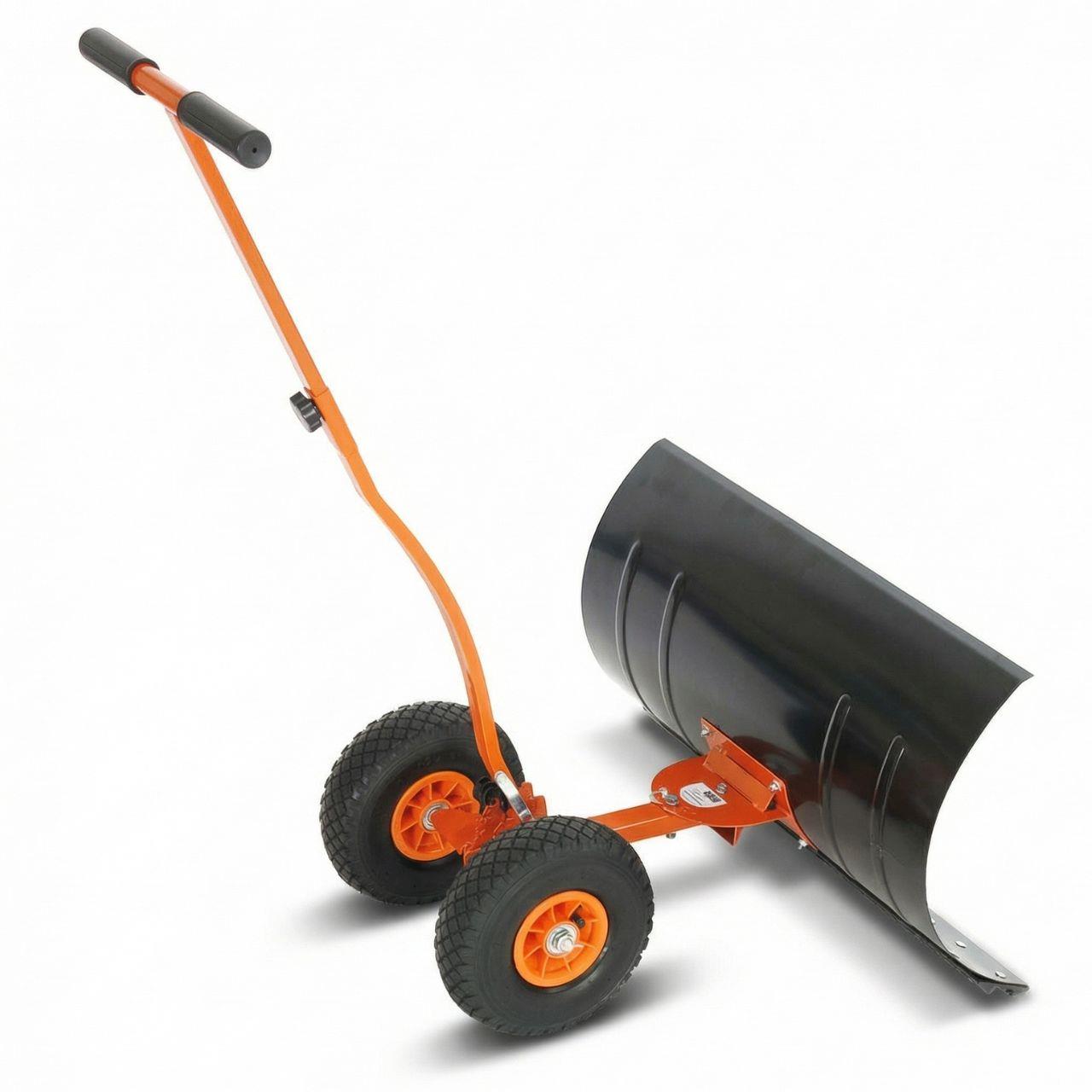 FUXTEC Schneeschaufel mit Räder Schneeschieber