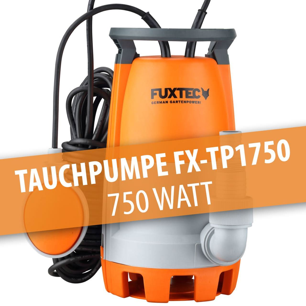 Pompa zanurzeniowa FUXTEC FX-TP1750 - 750 W